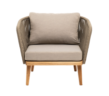 Кресло плетеное для уличных кафе и ресторанов